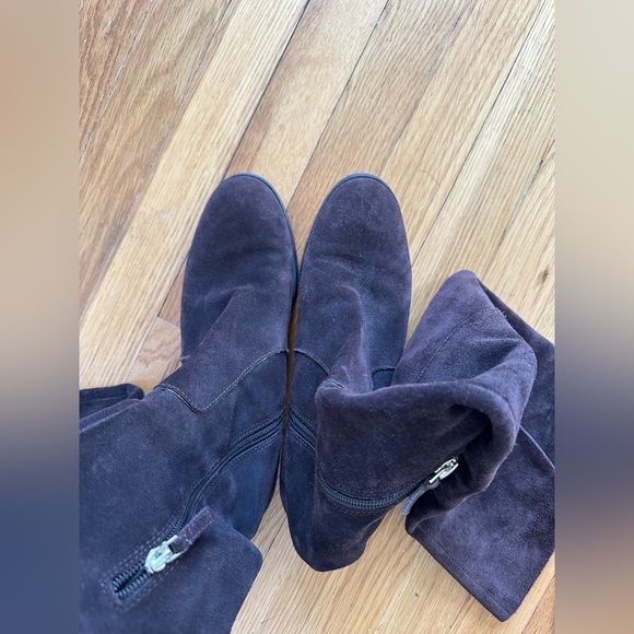 Franco Sarto over-the-knee suede boots - Picture 4 of 5